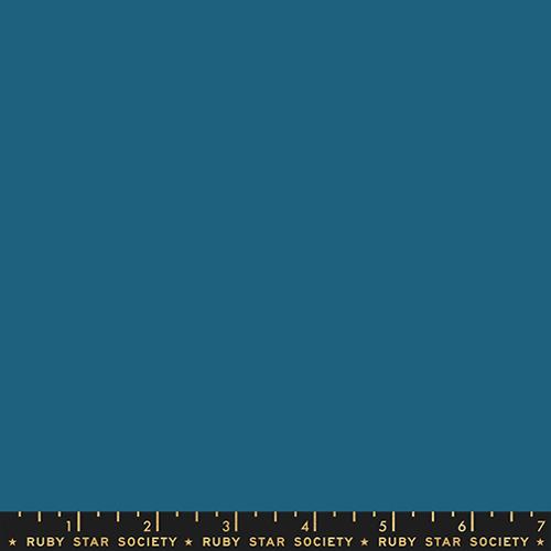 Ruby Star Solids Teal blue-green solid quilting cotton fabric by Ruby Star Society for Moda