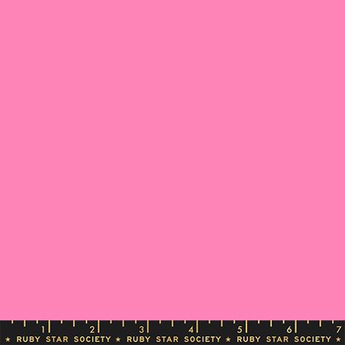 Ruby Star Solids June pink solid quilting cotton fabric by Ruby Star Society for Moda