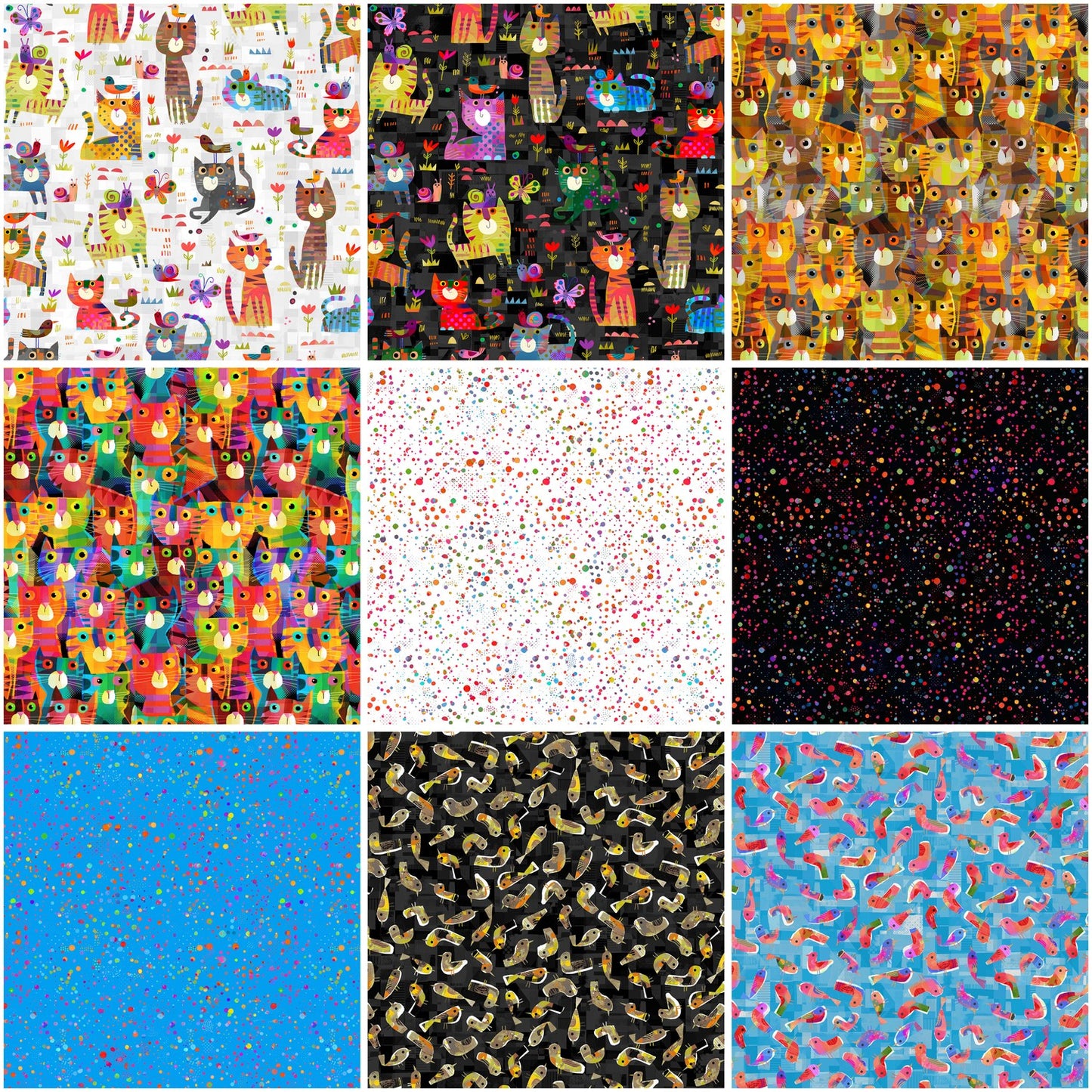 Catsville Fat Quarter Bundle