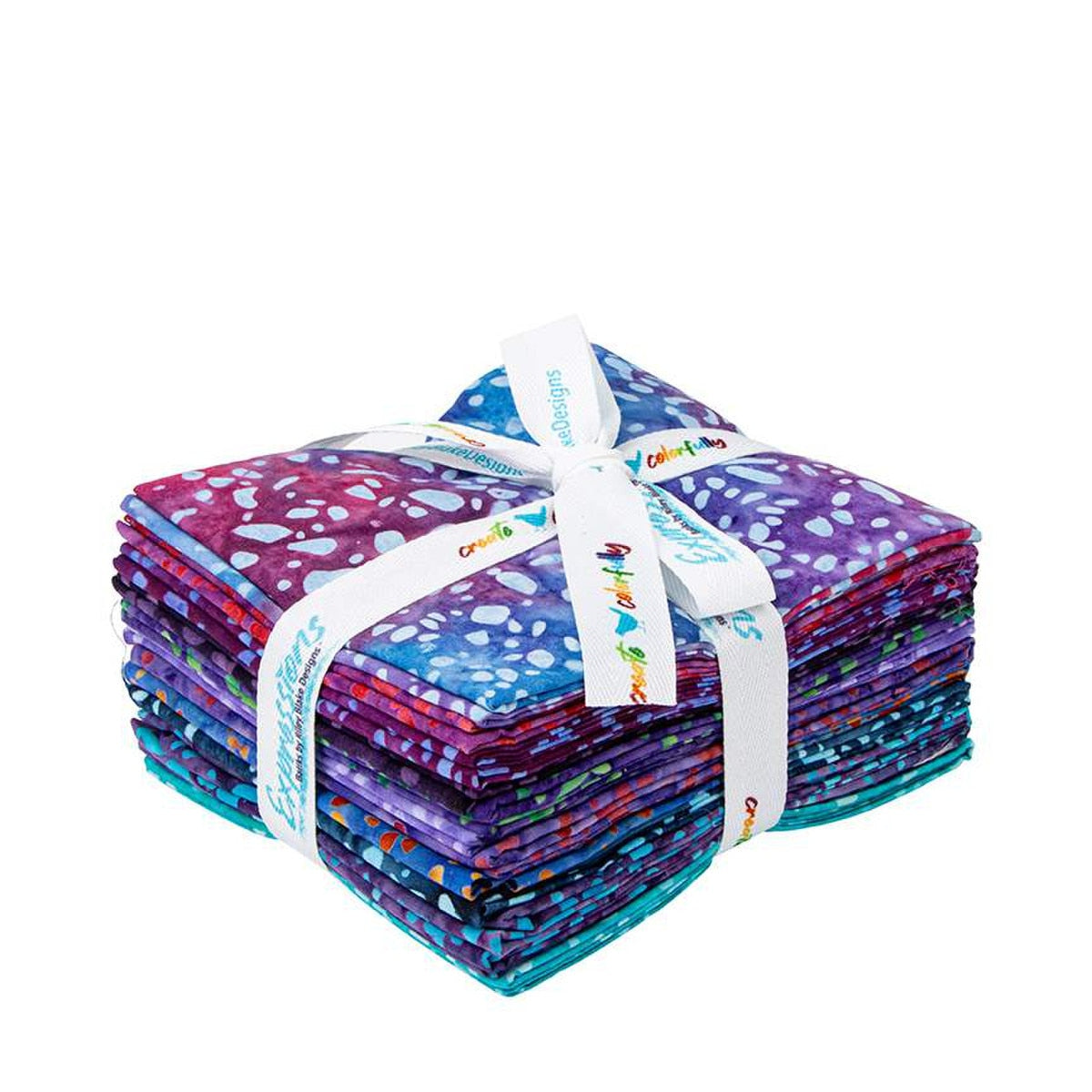 EXPRESSIONS BATIKS ELEMENTALS TERRAZZO BERRIES FAT QUARTER BUNDLE A