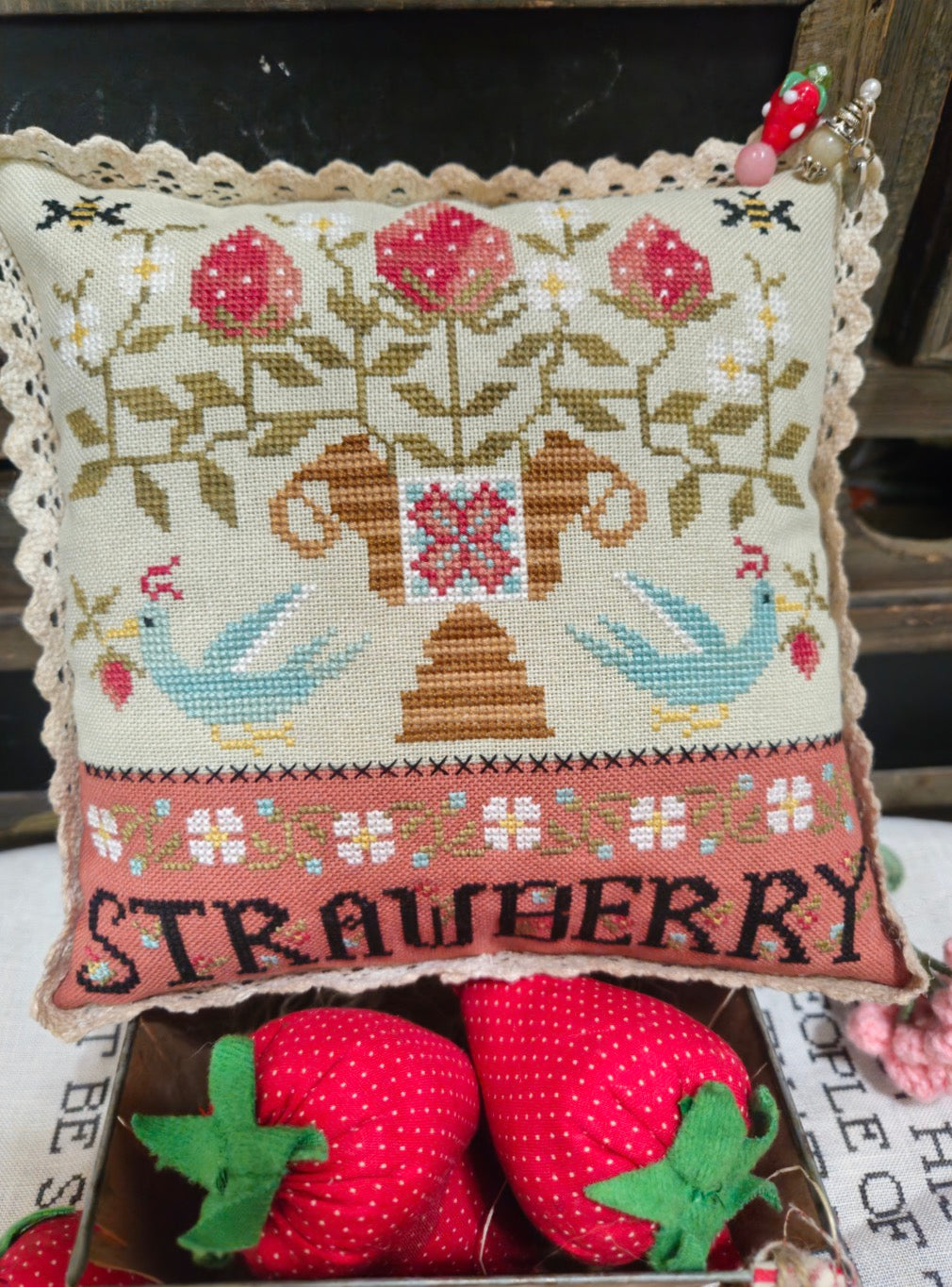 Strawberry Urn