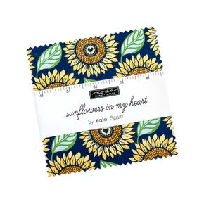 Sunflowers in My Heart Charm Pack