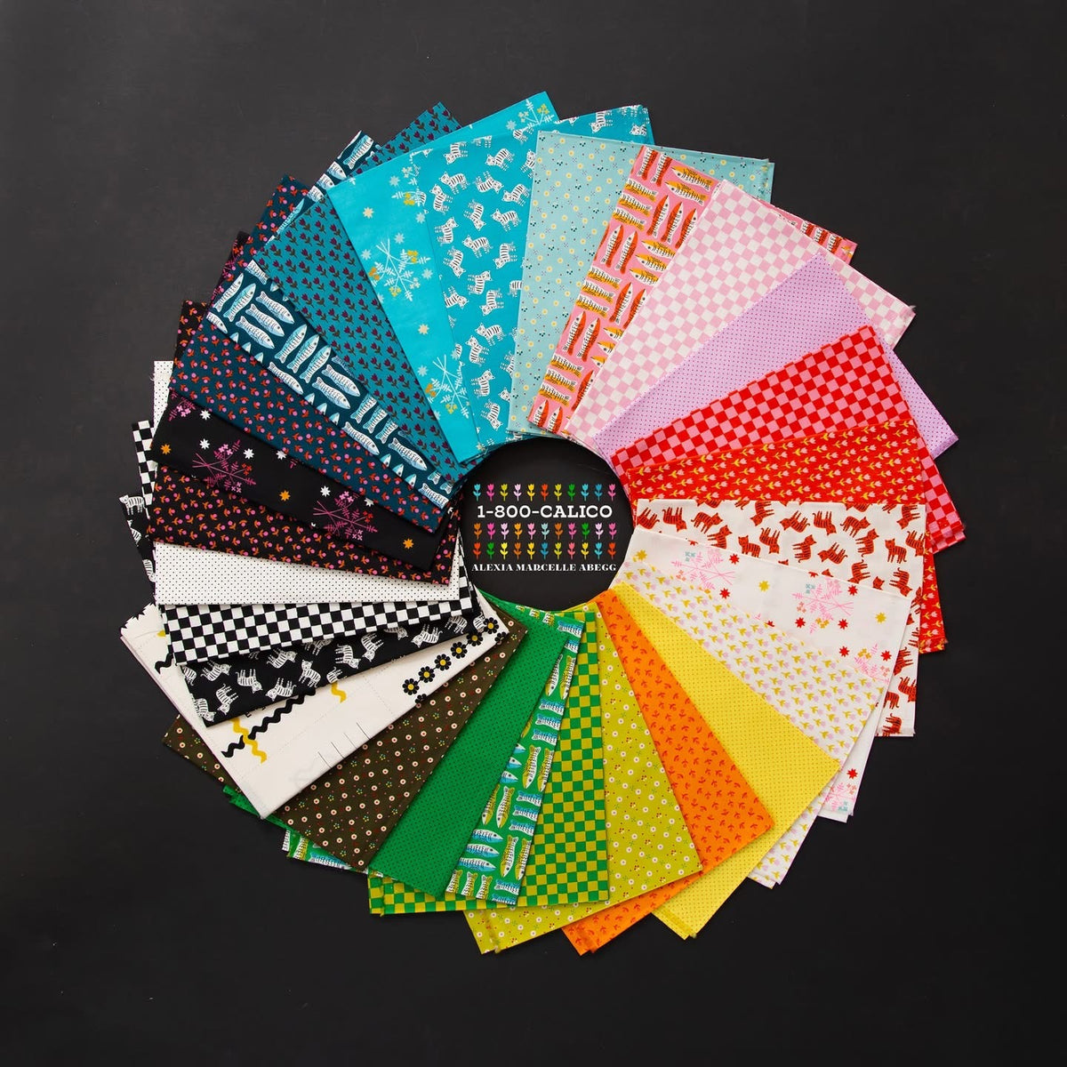 1 800 Calico Fat Quarter Bundle