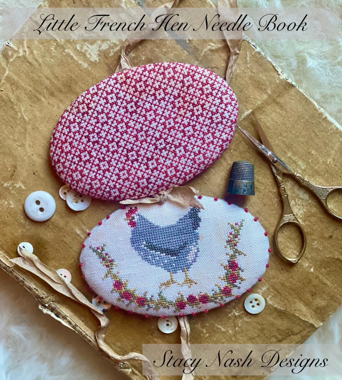 Little French Hen Needle Book