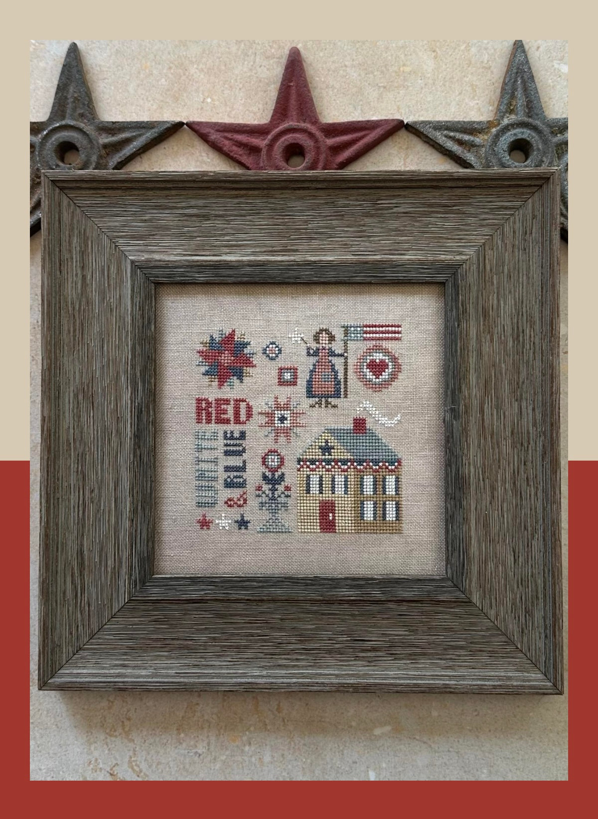 Doodles: Red, White & Blue