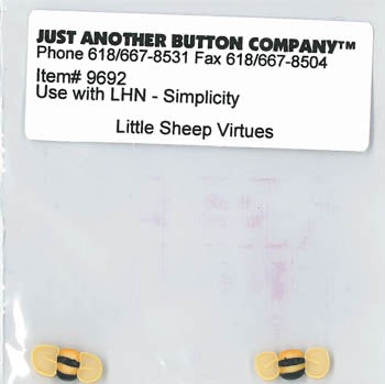 Little Sheep Virtues Button Pack