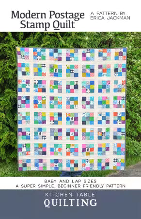 Modern Postage Stamp Quilt