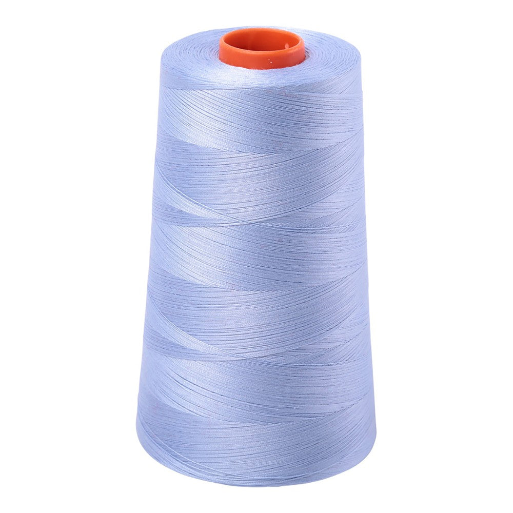 Aurifil 50wt cotton thread cone in Very Light Delft 2770