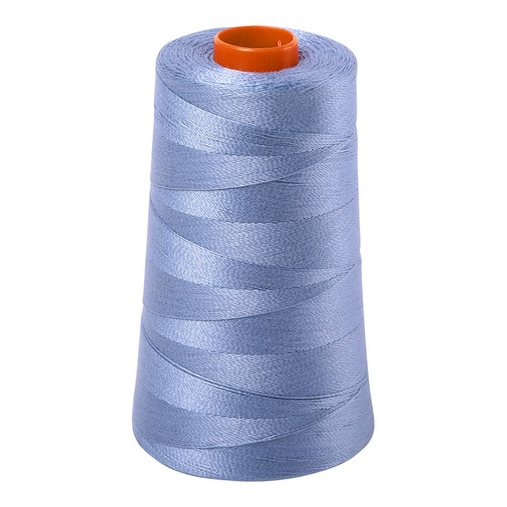 Aurifil 50wt cotton thread cone in Slate 6720
