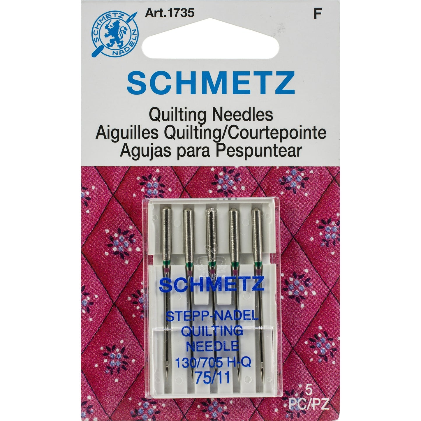 Schmetz Quilting Needles 75/11