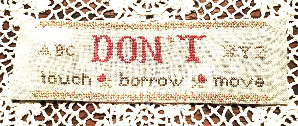 Don't Touch Scissor Spool