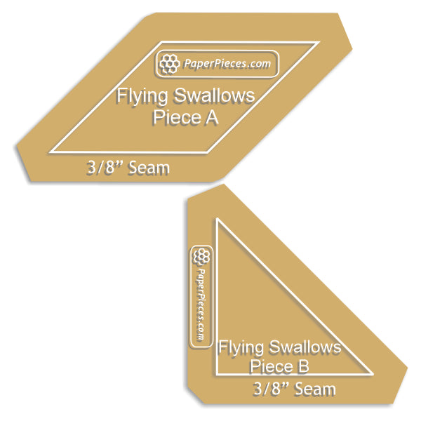 Flying Swallows Table Runner