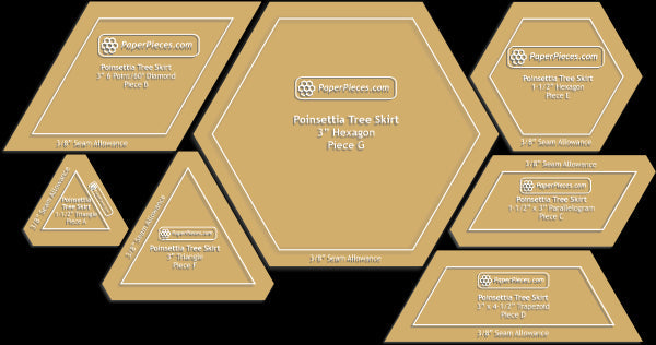 Poinsettia Tree Skirt