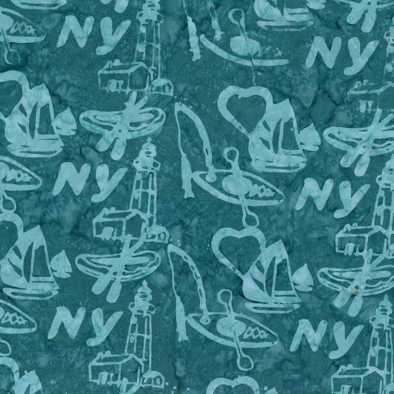 Heart NY Small Tempo Teal
