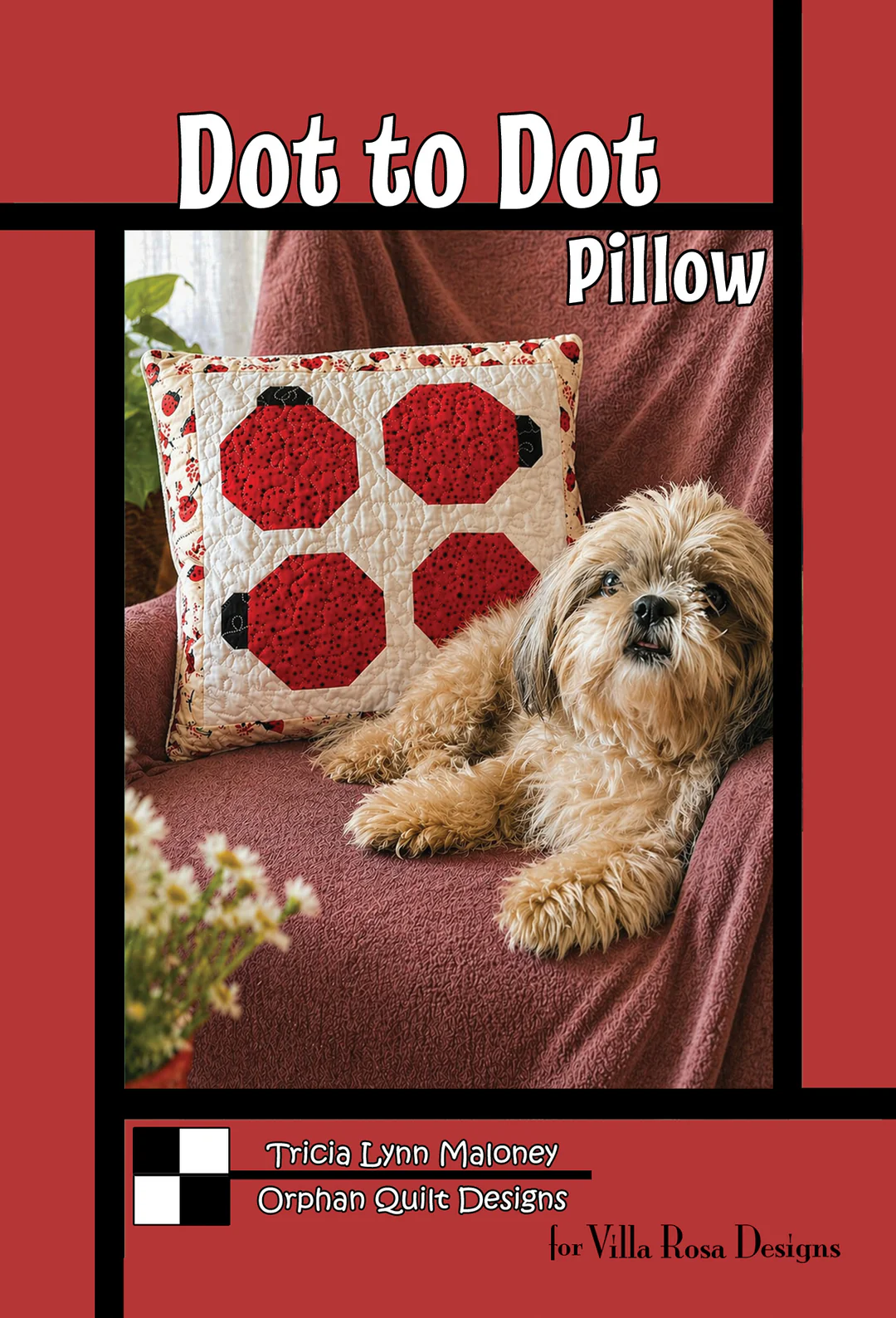 DOT TO DOT PILLOW