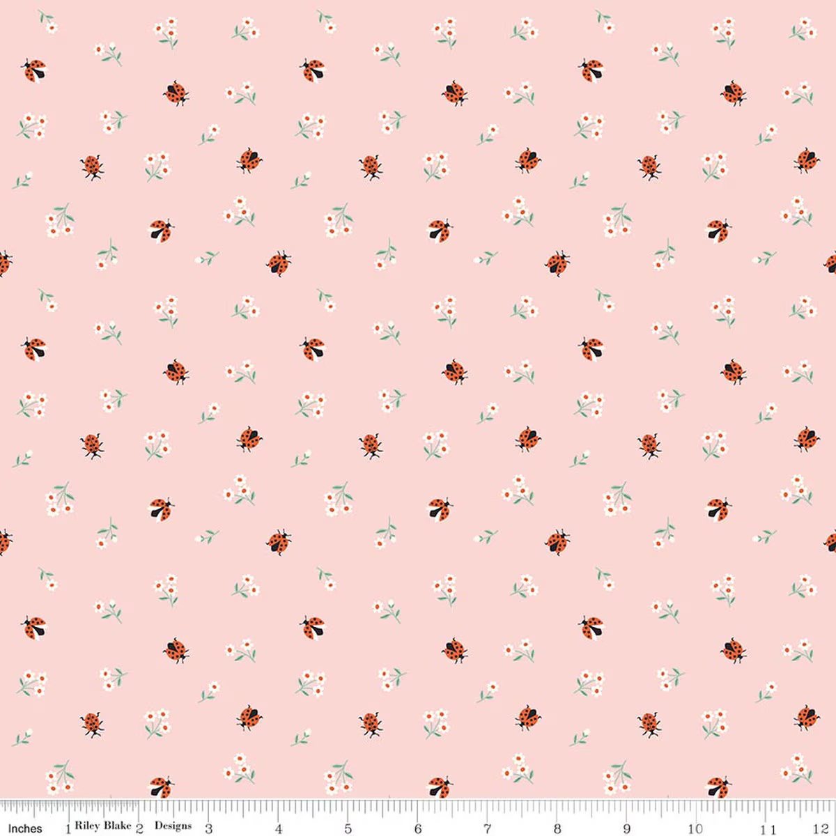 Meadow Moments Ladybugs Pink