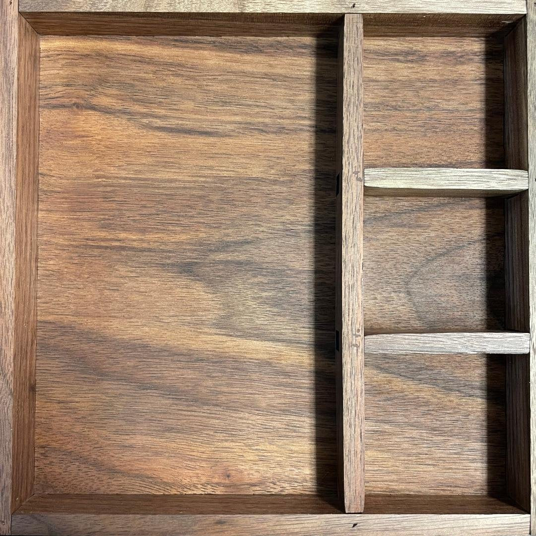 Reclaimed wood shadow box 4x6