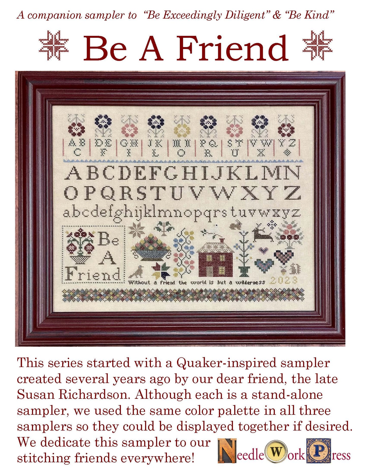 Be a Friend Sampler
