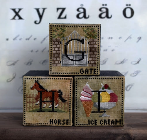 When I Think of "G H I" Gate, Horse, Ice Cream