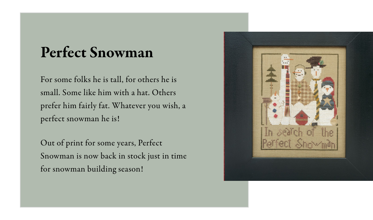 Perfect Snowman