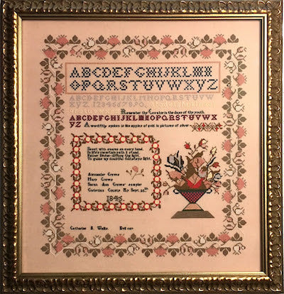 Sarah Ann Crews' - 1845