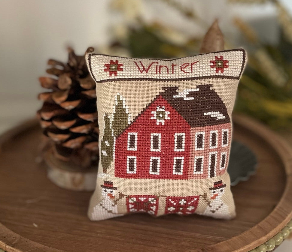 Saltbox House Winter