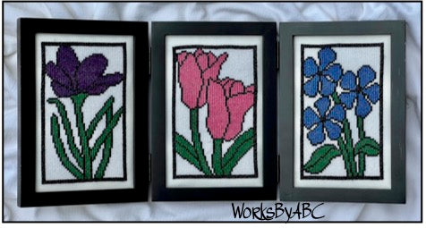 Stained Glass Flowers