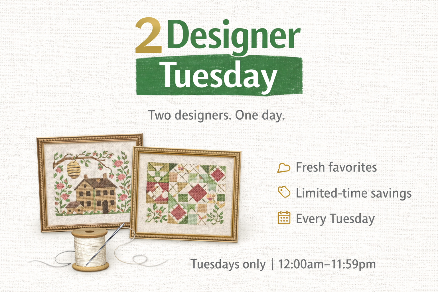 2 Designer Tuesday