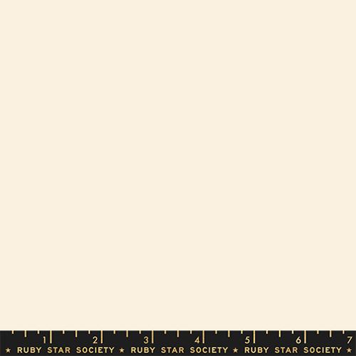Ruby Star Solids Natural off-white solid quilting cotton fabric by Ruby Star Society for Moda