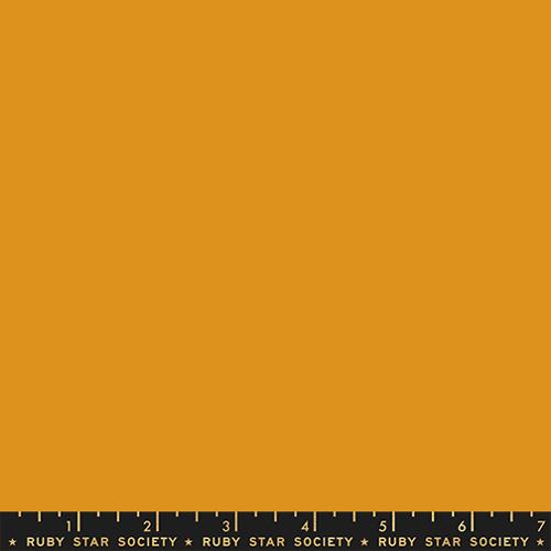 Ruby Star Solids Honey golden solid quilting cotton fabric by Ruby Star Society for Moda