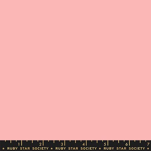 Ruby Star Solids Balmy pink solid quilting cotton fabric by Ruby Star Society for Moda