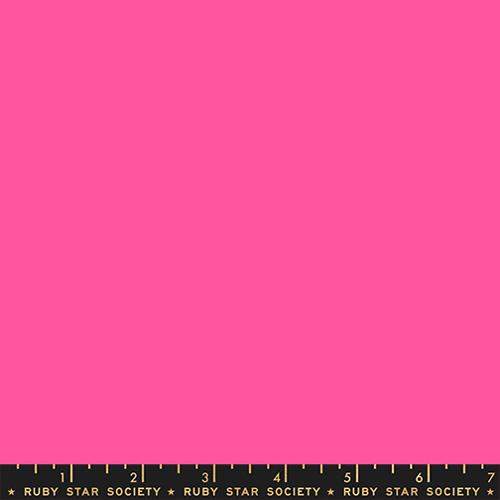 Ruby Star Solids Playful pink solid quilting cotton fabric by Ruby Star Society for Moda