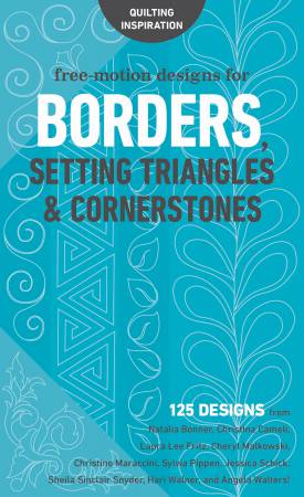 Free Motion Designs for Borders, Settings, Triangles, & Cornerstones