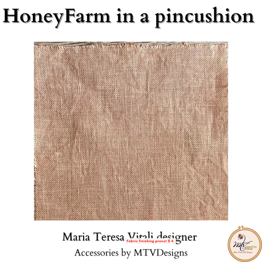 Honey Farm in a Pincushion Fabric