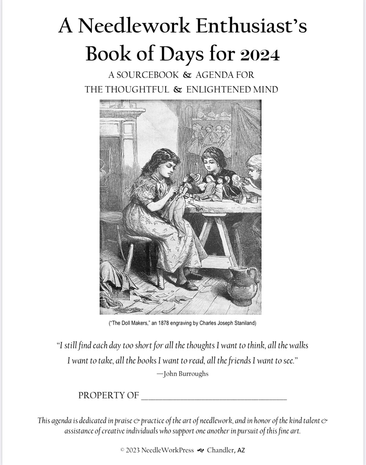 2024 Book of Days