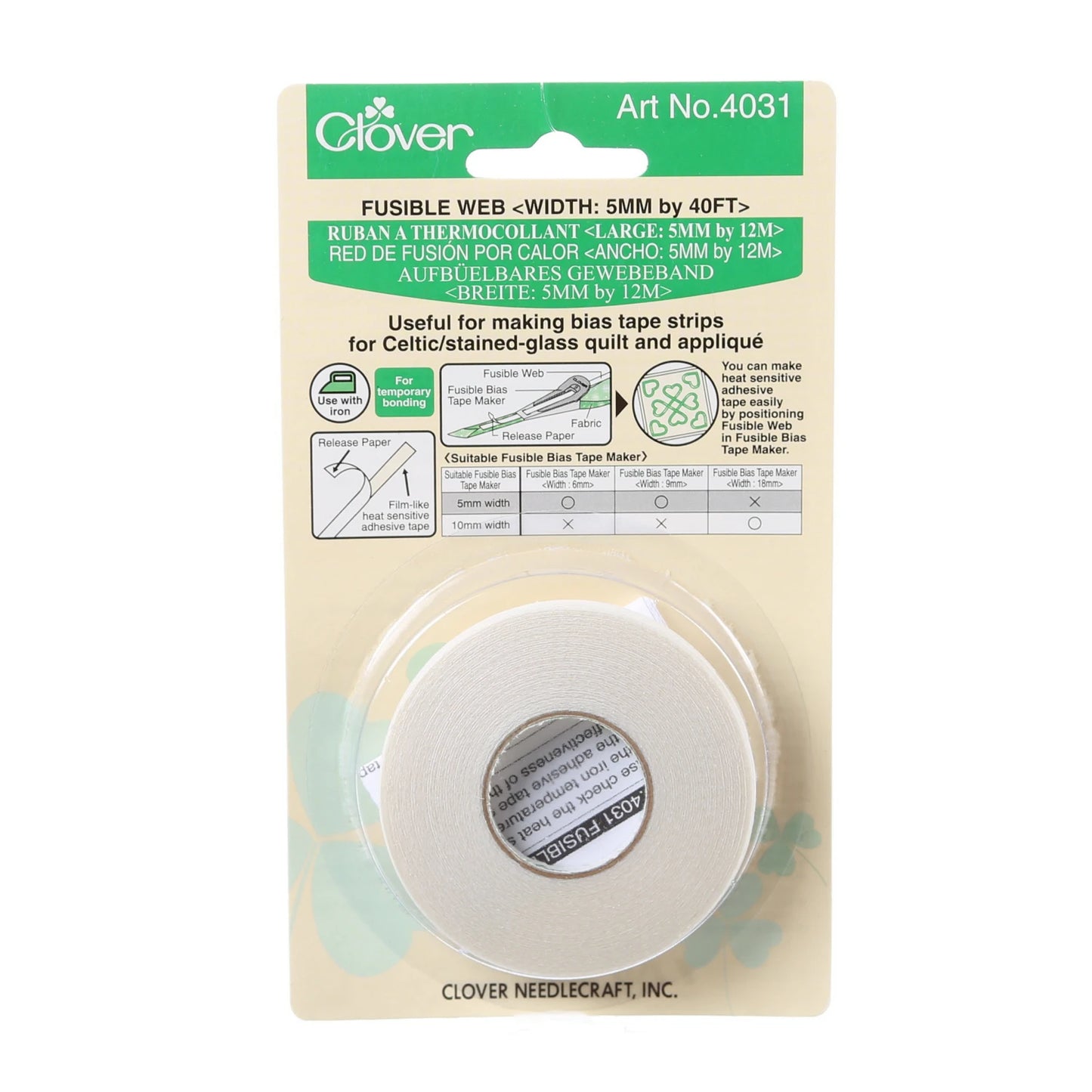 Fusible Bias Tape Web