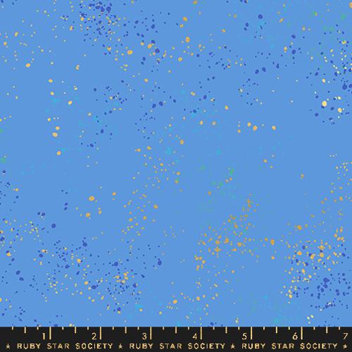 Speckled Metallic Lindley Blue