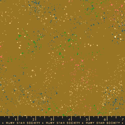 Speckled Metallic Suede