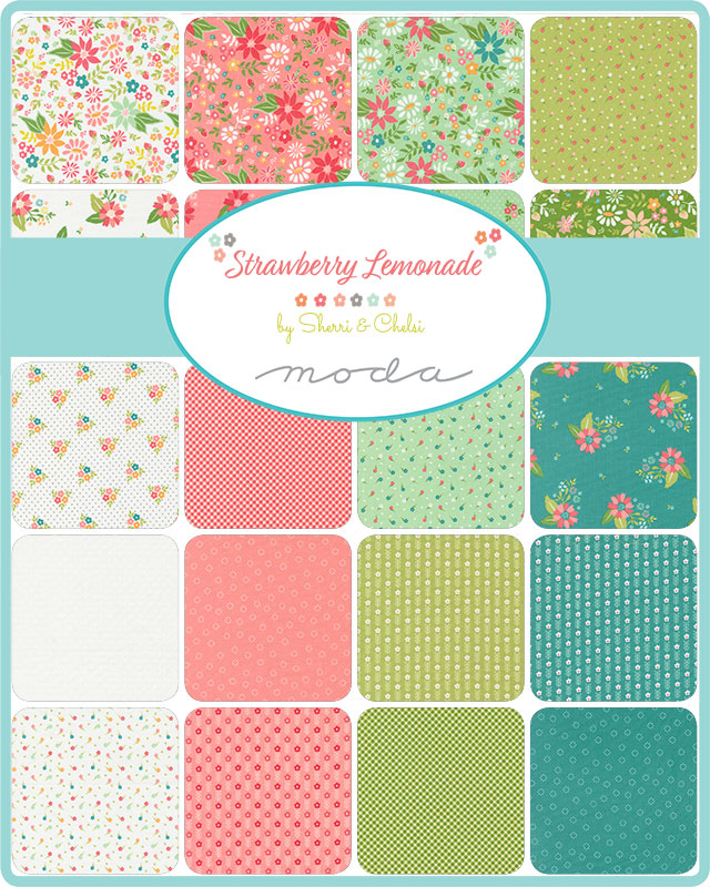 Strawberry Lemonade Fat Quarter Bundle