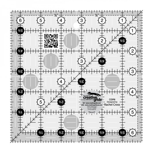 Creative Grids 60 Degree Diamond Ruler