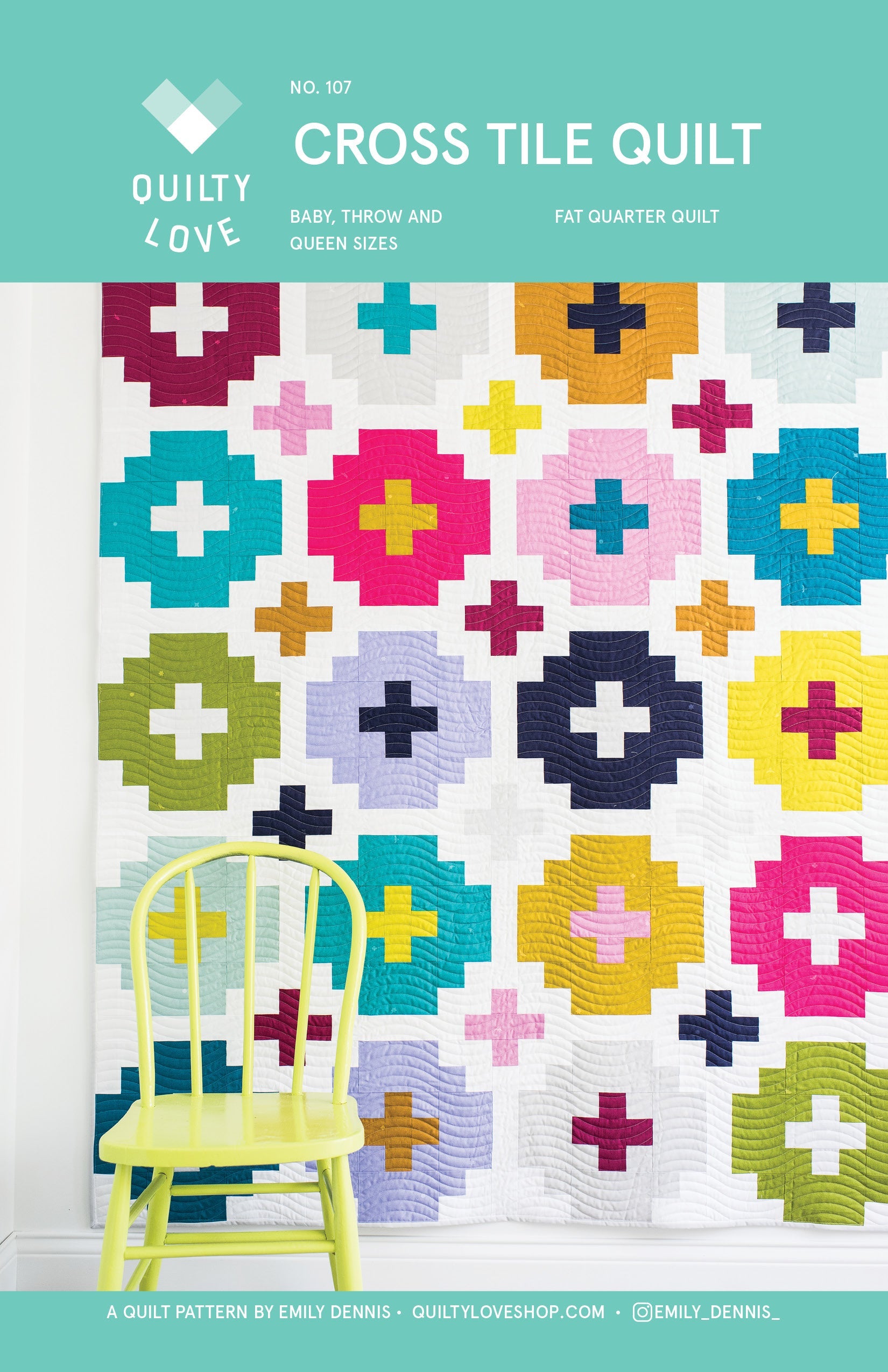 Tile Stitching Pattern Cross Tile Quilt – The Stitching Corner