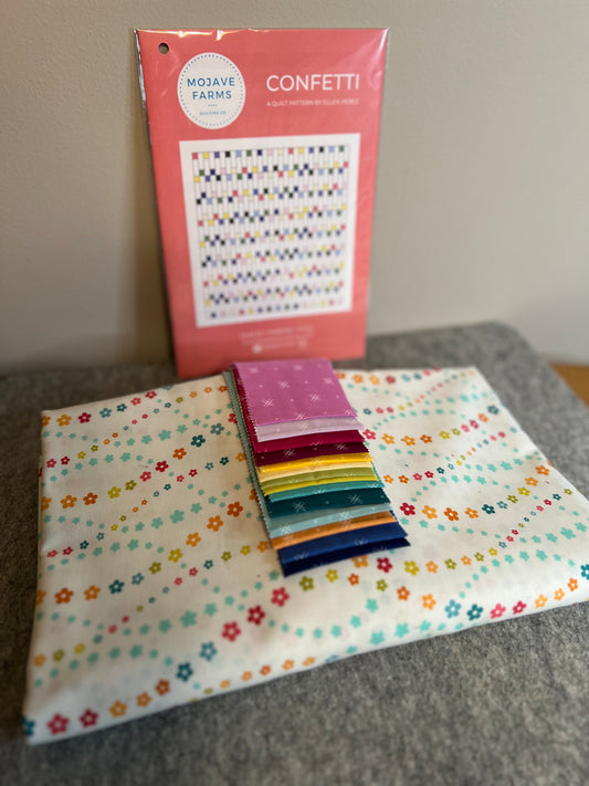 Confetti Quilt Throw Kit