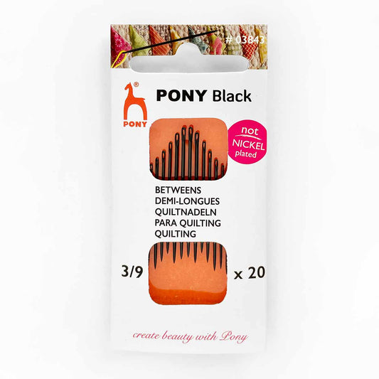 Pony Black Between Needles