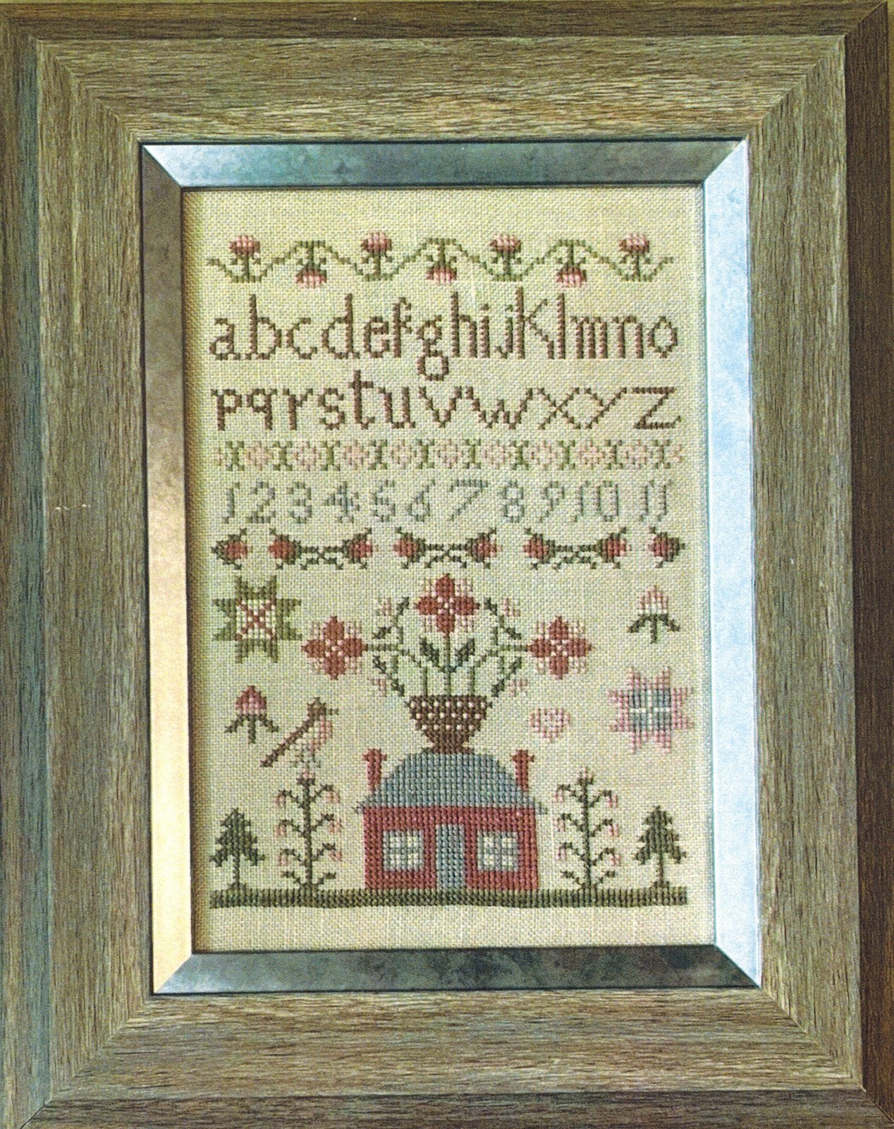 Flower Garden Cottage Sampler