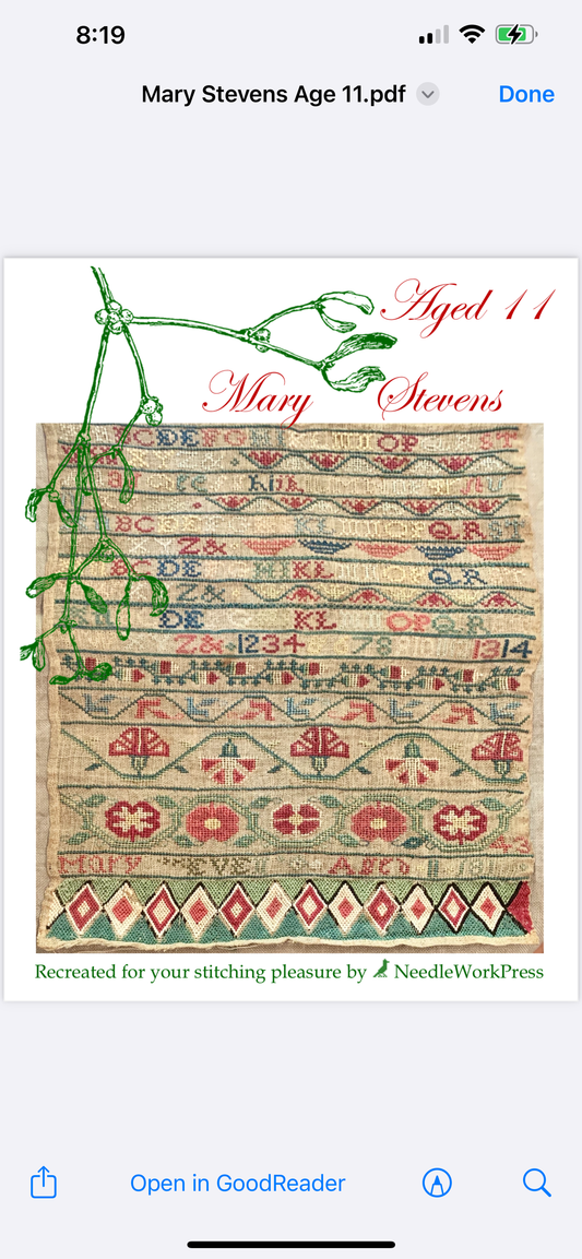 Mary Stevens Band Sampler