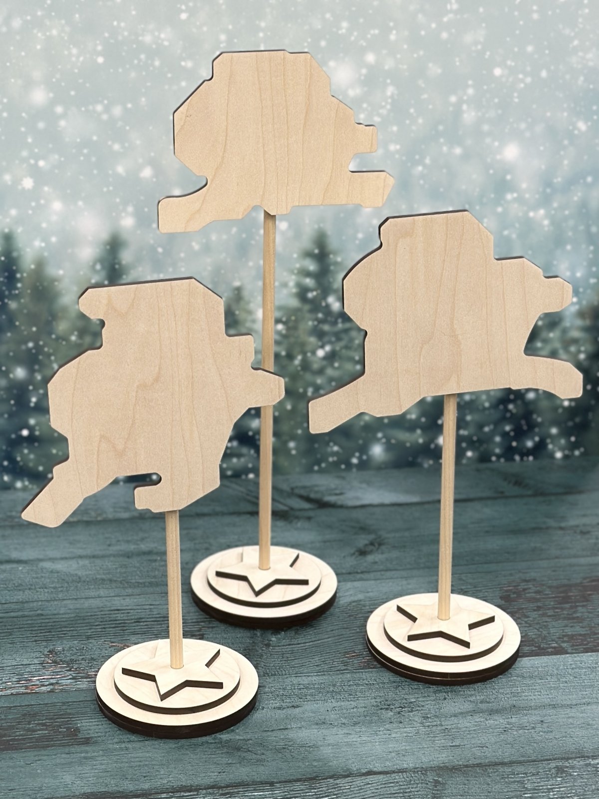Santa’s Delivery Wooden Finishing Kit