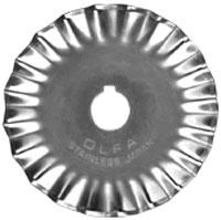 OLFA 45mm Pinking Rotary Blade