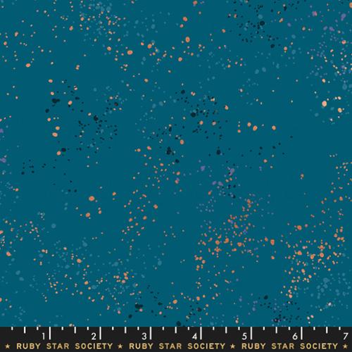 Speckled Metallic Teal