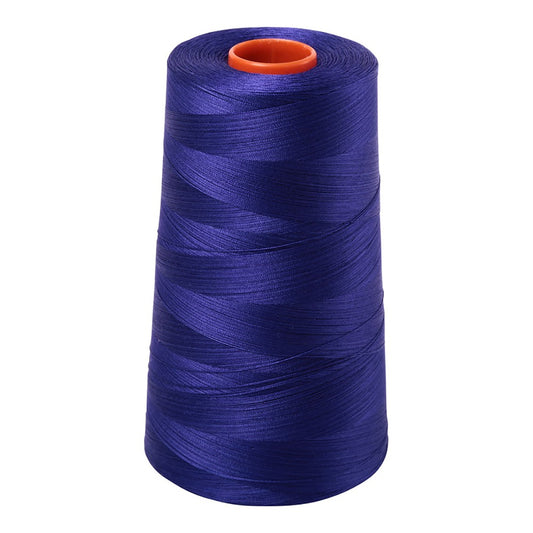 Aurifil 50wt cotton thread cone in Blue Violet 1200