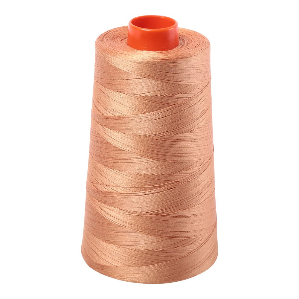 Aurifil 50wt cotton thread cone in Light Toast 2320